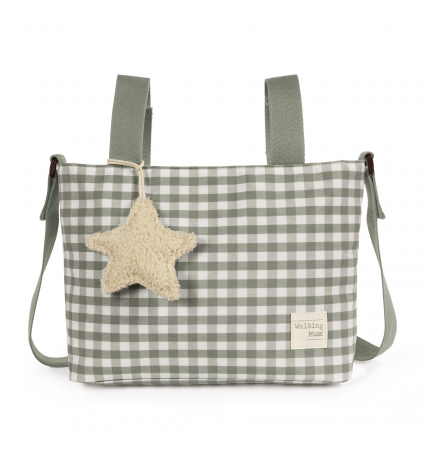 Bolsa Walking Mum Crossbody Caetana Stone