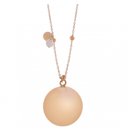 Bola maternal Proud MaMa Olivia Pink Rose Quartz