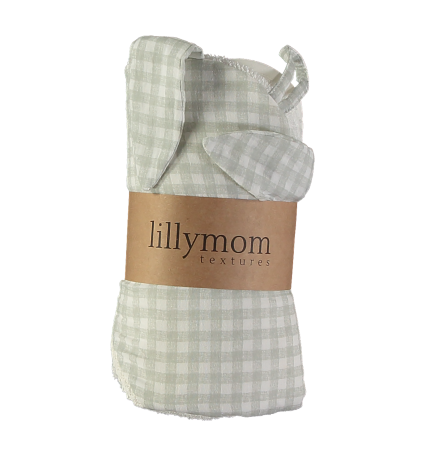 Capa de bany Lillymom 90x90cm rus amb orelletes Towel Toscana Forest
