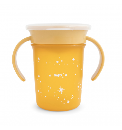 Tassa Antidegoteig Saro 360 amb tapa Groc