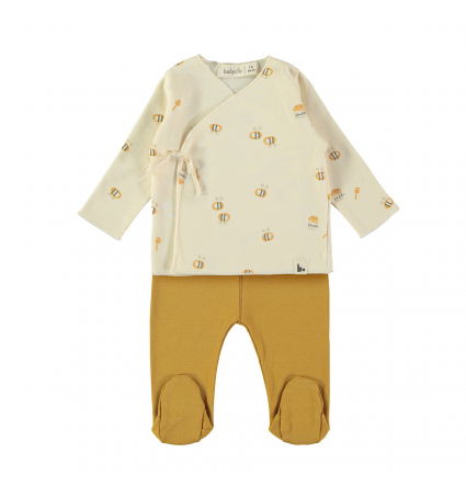 Gipó creuat & Pantaló Babyclic Bees