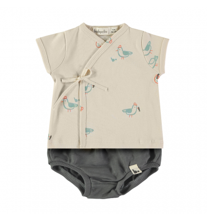 Top & Culotte Babyclic Seagull
