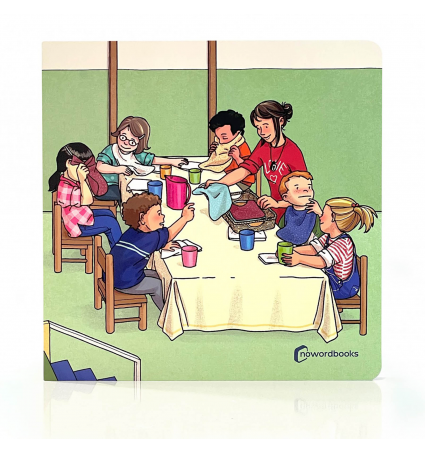 Conte il·lustrat Nowordbooks Hora de dinar!