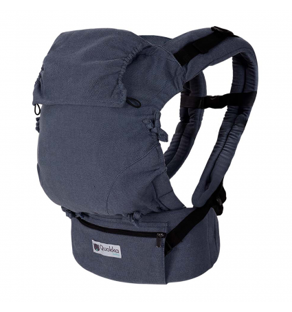 Motxilla Portanadons Quokkababy E-Carrier Denim Blue