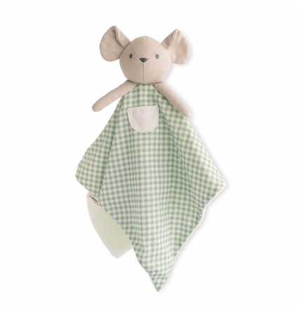 Doudou Saro Mousie Spring Cottage Green Vichy
