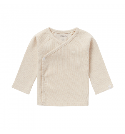 Samarreta creuada Noppies Nanyuki Oatmeal Melange 