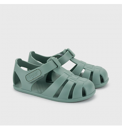 Sandàlies de goma Igor Nemo Solid Verd