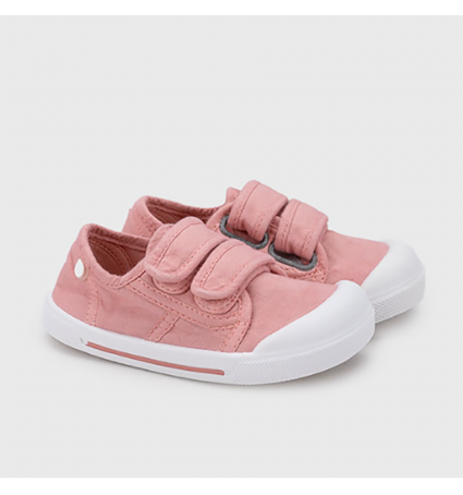 Sabatilles de Lona Igor Canvas Doble Velcro Rosa