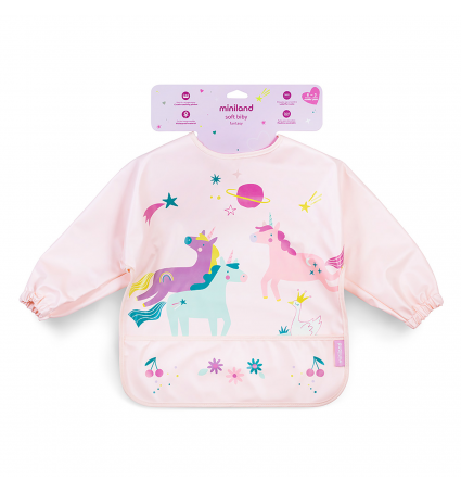 Babero con mangas Miniland Fantasy