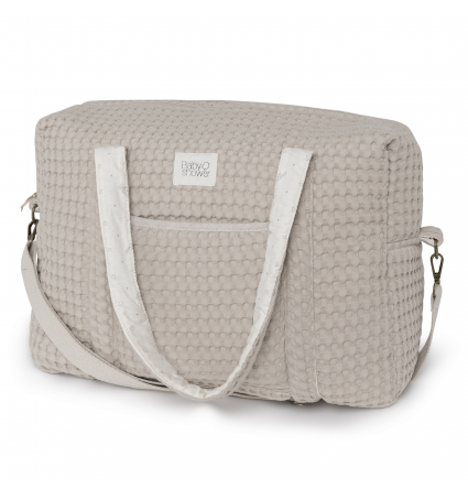 Bolsa de Maternidad Camila BabyShower Gofre Latte