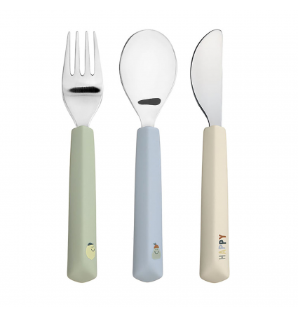 Set de 3 Coberts Olmitos Happy Fruits Lemon