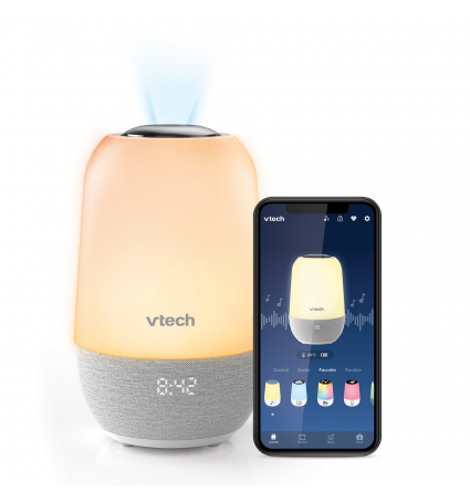 Entrenador del sueño Vtech con proyector de luz V-Hush Pro