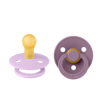 Pack 2 Xumets BIBS Baby Violet Sky/Mauve 0-6m