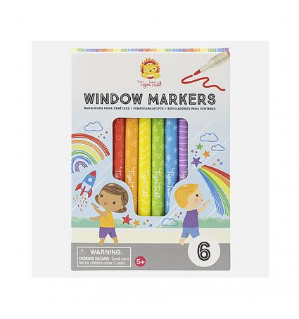 Pack de 6 Marcadors de finestra Tigertribe 