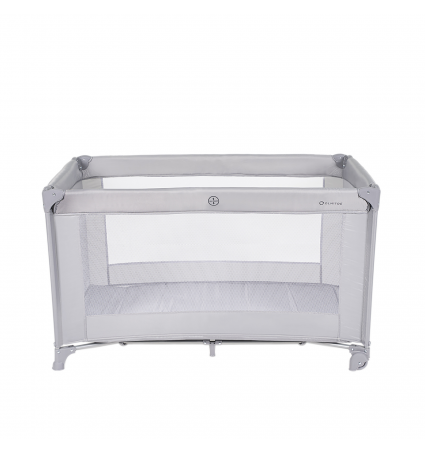 Cuna de Viaje Olmitos Básica Light Grey