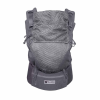 Mochila Portabebés Quokkababy E-Carrier Mesh Light Grey