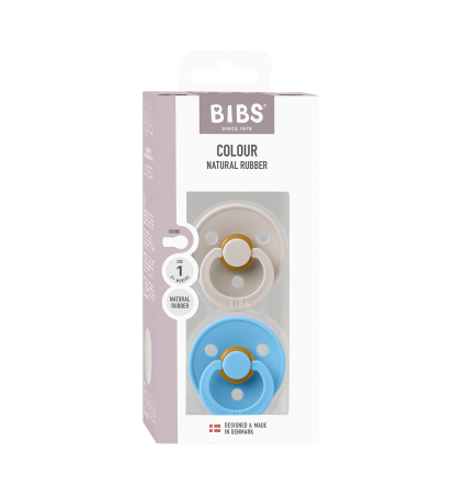 Pack 2 Xumets BIBS Round Mushroom/Breeze 0-6m
