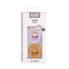 Pack 2 Xumets BIBS Round Violet Sky/Pumpkin 6-18m 