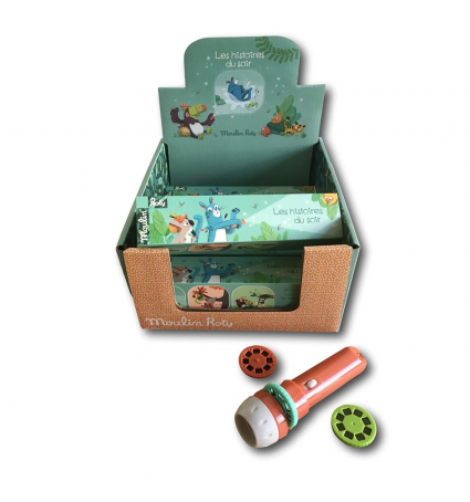 Llanterna projector de històries Moulin Roty La Jungla