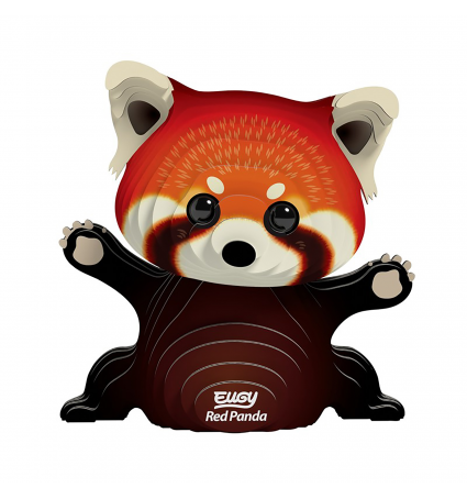 Puzle 3D Dodoland Panda vermell