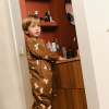 Pijama manta molis&co TOG 1 con calcetines 1 año Teddy Mocca