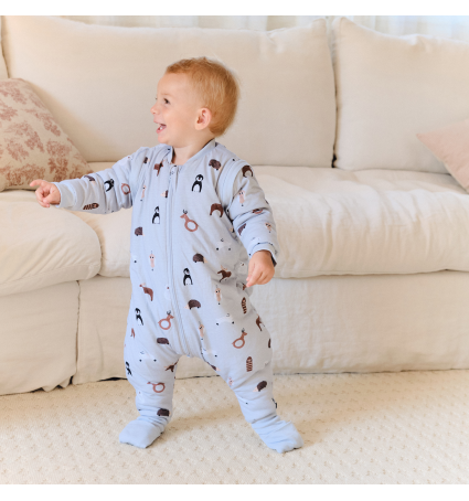 Pijama manta molis&co TOG 2.5 con calcetines 1 año Winter Animals