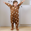 Pijama manta molis&co TOG 1 con calcetines 4-5 años Teddy Mocca