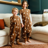 Pijama manta molis&co TOG 1 con calcetines 4-5 años Teddy Mocca