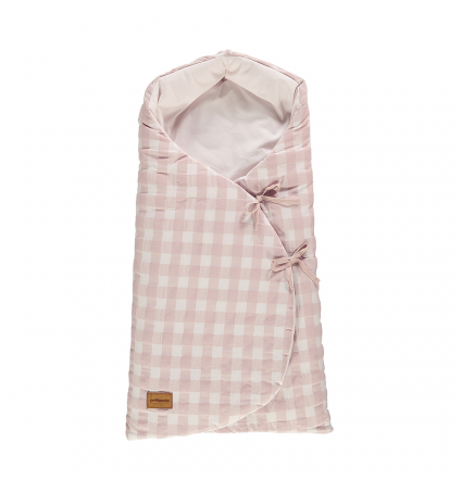 Sac Cabàs Mimo Petit Praia Checks rosa