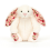 Peluche conejito Jellycat Blossom Cream Bunny Berry mini 