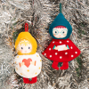 Elf de roba reversible fosforescent Lilliputiens Mimmi