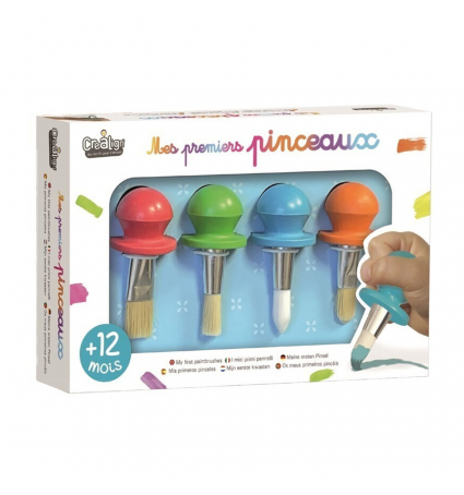 Els meus primers Pinzells Crealign ergonòmics 