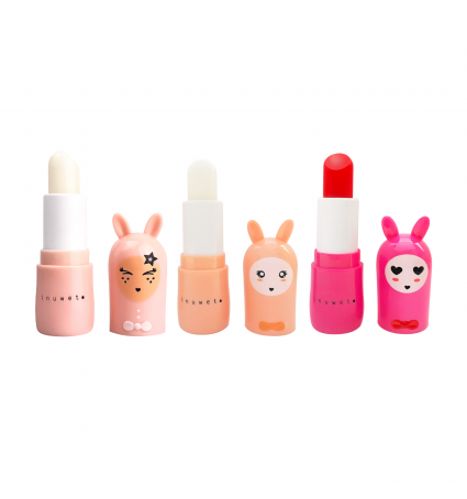 Set de 3 labials Inuwet Bisous Préssec Cirera i Vainilla