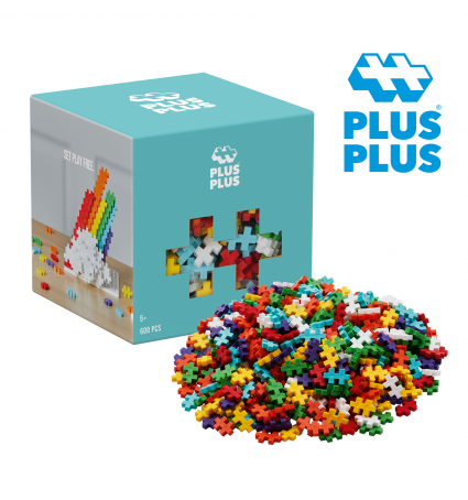 Cub de peces Plus Plus 600 peces Rainbow