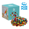 Cubo de piezas Plus Plus 600 piezas Rainbow