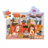 Puzzle Djeco 36 piezas Silueta El viaje de Mia