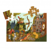 Puzzle Djeco 36 piezas Silueta Robin Hood