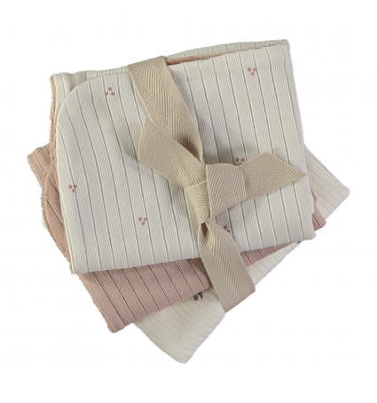 Pack 3 toallitas multiusos Lillymom Brave Dots Nude