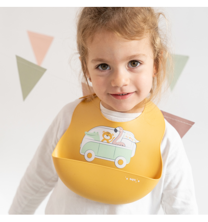 Pitet Silicona Saro Little Explorers Mostassa