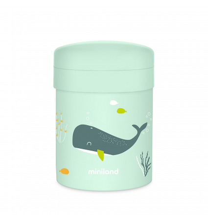 Termo para sólidos Miniland 300ml + 165ml Ballena