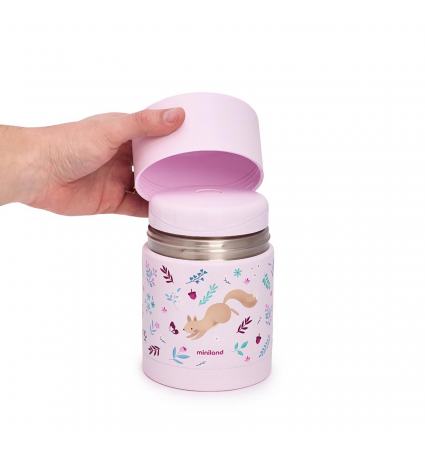 Termo para sólidos Miniland 600ml Ardilla