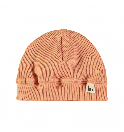 Gorro BabyClic Canalé Albaricoque