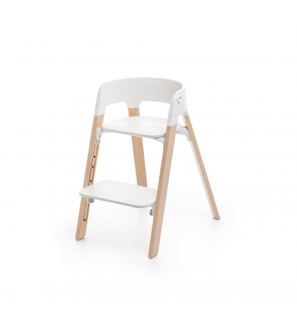 Trona Stokke® Steps™ Natural-Blanca