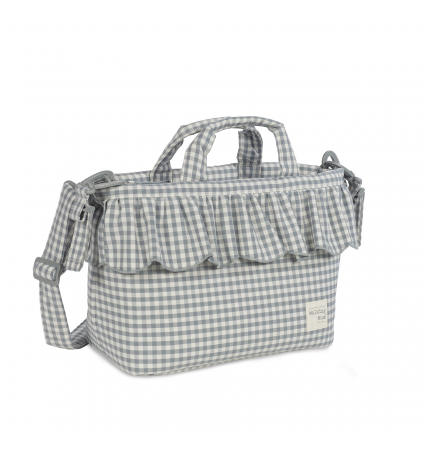 Bolsa Cambiador Walking Mum Praliné Vichy Matcha