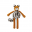 Doudou sonall Moulin Roty Lleopard Taïgo