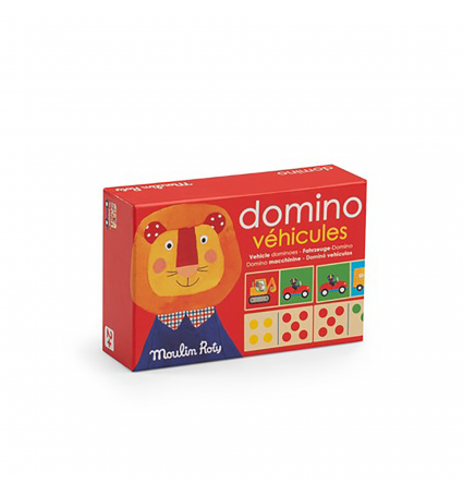 Dominó Moulin Roty Les Popipop Vehículos