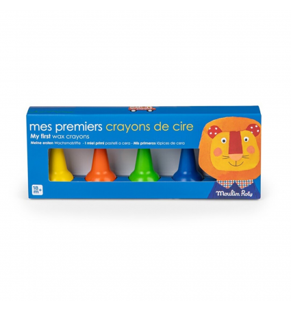 Mis Primeros Lápices de Cera Moulin Roty Popipop