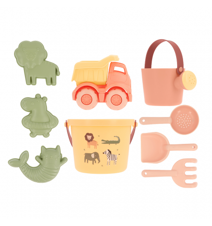 Set de platja Monnëka Wild Animals