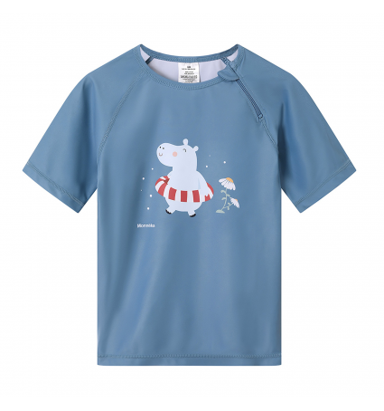 Camiseta Protección solar UV Monnëka Manga Corta Hippos
