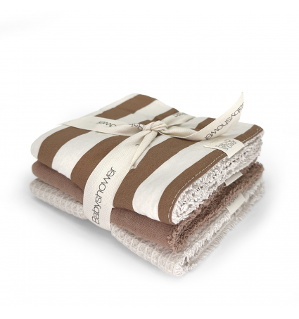 Pack Toallitas BabyShower Caramel Sailor